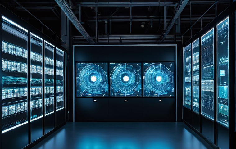 스마트물류 로봇 창고 구현 사례 - **Prompt 2: Human and Robot: A Collaborative Picking Station**
    "In a modern, well-lit smart ware...