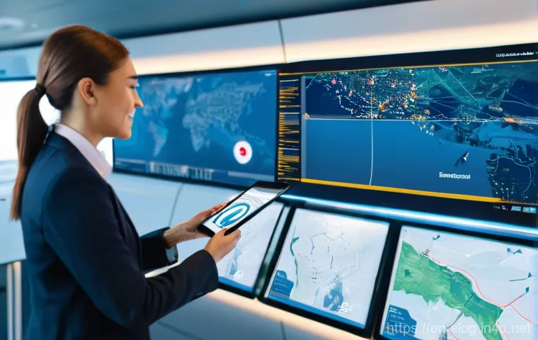 스마트물류 관련 국제 인증 - **Prompt:** "A diverse team of skilled logistics professionals, including men and women of various e...