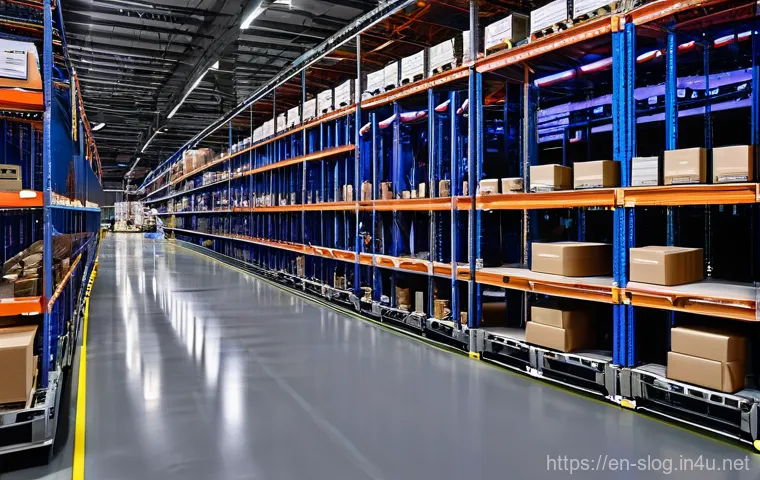 스마트물류 자동화 설비 도입 방법 - **Prompt 2: The Command Center of Predictive Logistics**
    "A cutting-edge logistics control room,...